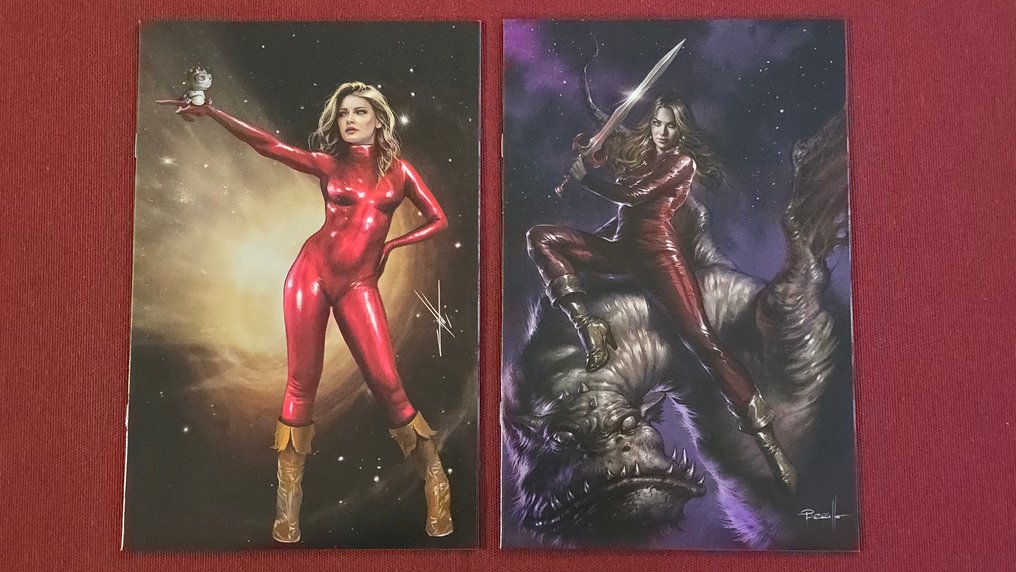 Barbarella #4 - (Cvr L Cohen Ltd Virgin)- (Cover J Parrillo Ltd Virgin) - 2 Comic - EO #1.0