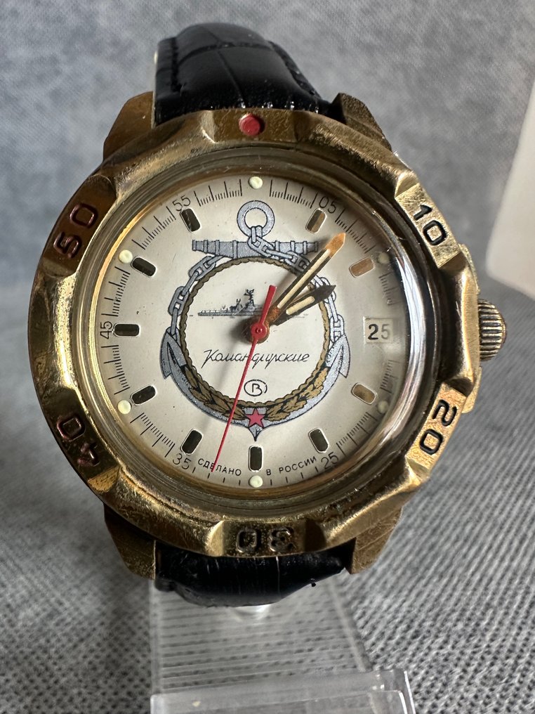 URSS - Vostok-Watch 'Commander' - Acessórios militares #1.0