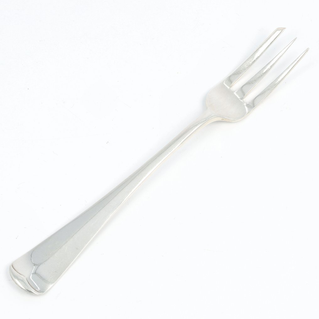 Gerritsen & van Kempen - Haags Lofje - Widelec do ciasta (10) - Srebro pr. 833 #1.0