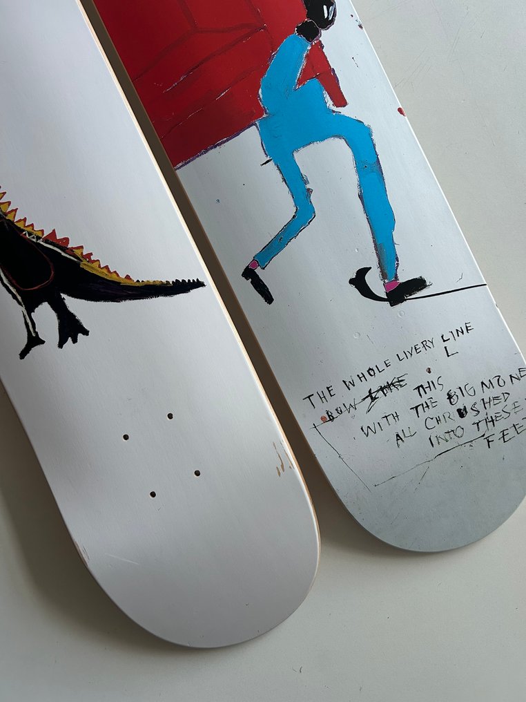 Jean-Michel Basquiat (after) - Pez & Movers #3.2