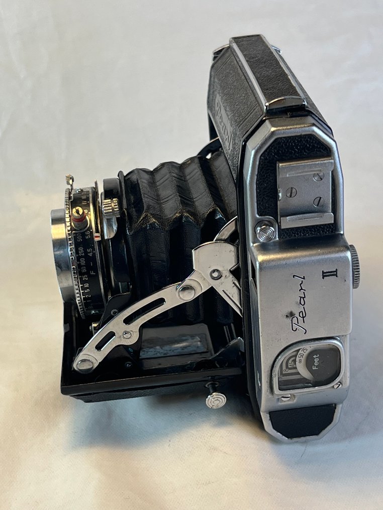 Konica Pearl II ( 1952 ) Japan 模拟折叠相机 #2.1