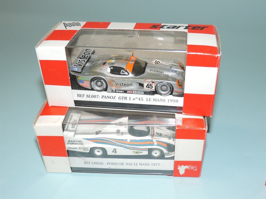 Vitesse, Starter 1:43 - Αυτοκίνητο μοντελισμού (5) - Diverse Le Mans raceauto modellen - σε αυθεντικά κουτιά 1:43 #2.1