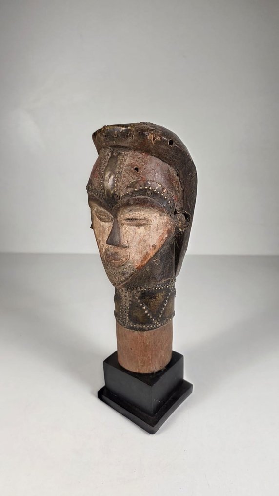 Κεφάλι από ξύλο και μέταλλο - Tsogo - Γκαμπόν  (χωρίς τιμή ασφαλείας) #1.0