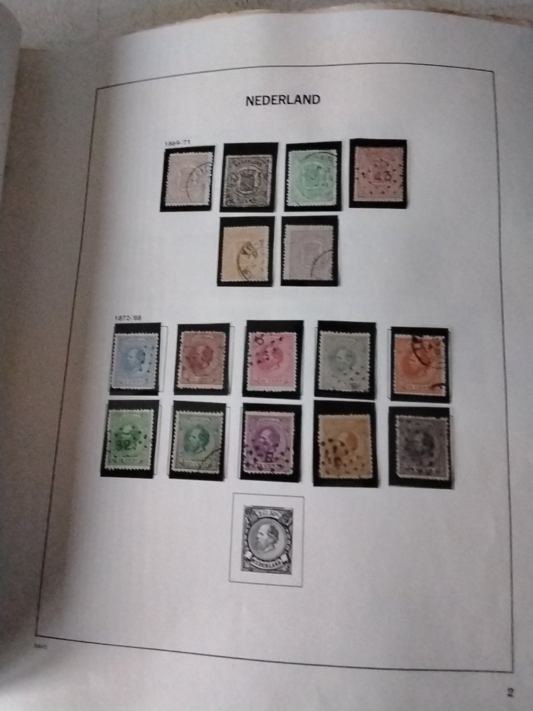 Nederland 1852 - Verzameling inc overzee #2.1