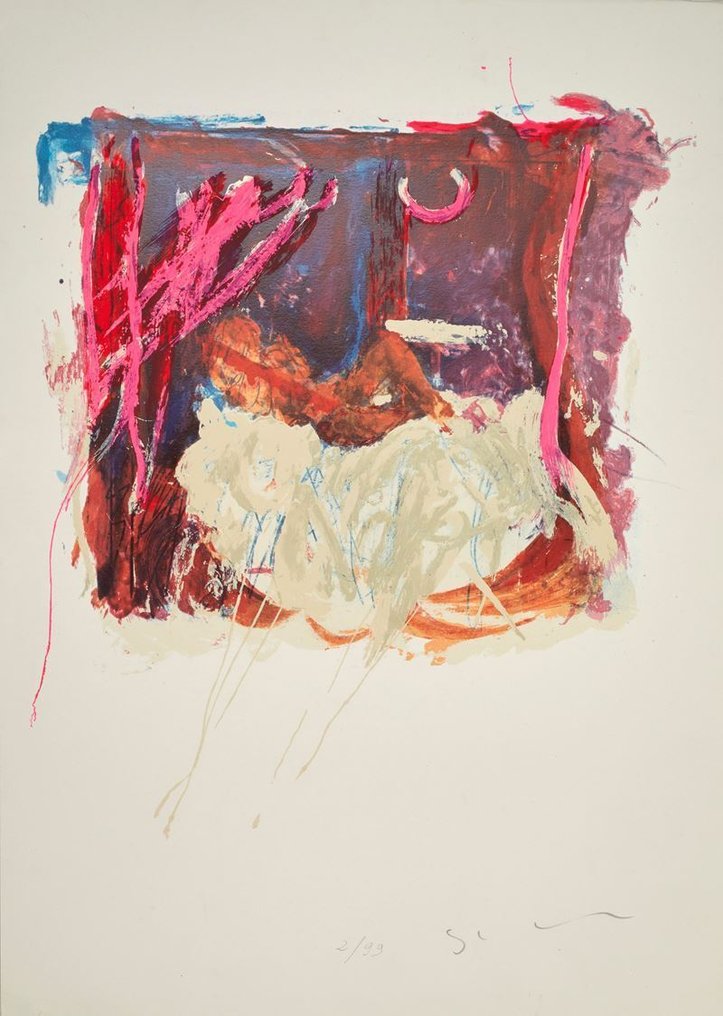 Mario Schifano (1934-1998) - “Ballerina” #1.0