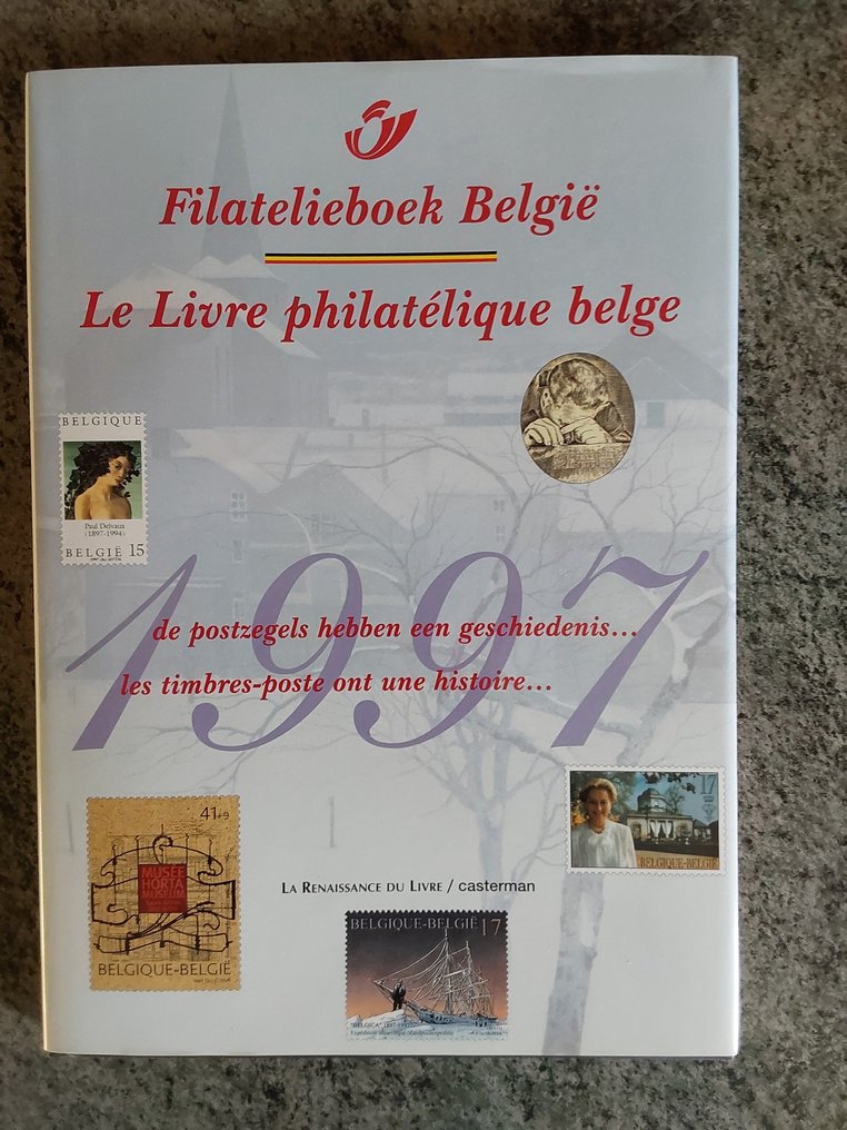 比利时 1997/2003 - 7本Filatellie书籍,年份包括1997、1998、1999、2000、2001、2002、2003。 #1.0