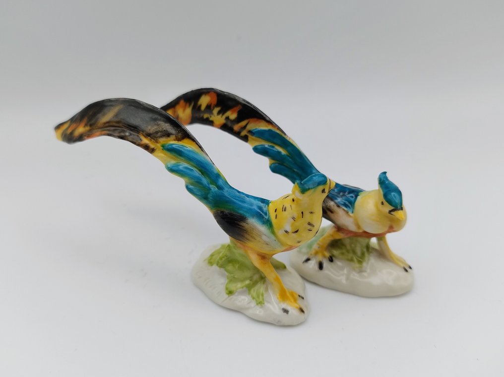 Gres d'Arte Cacciapuoti - Szobrocska - Uccelli (2) - Kerémia #1.0