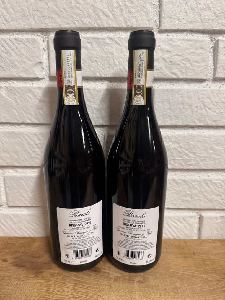 2016 Borgogno - Barolo Riserva, DOCG - 2 Botellas (0,75 L) #3.2