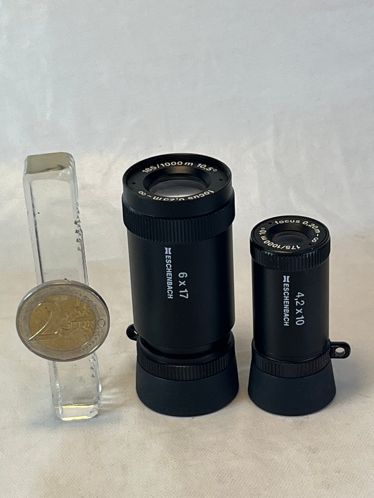 Μονόκλ - Monoculars 6 x 17 + 4,2 x 10 - 1990-2000 - Eschenbach #1.0