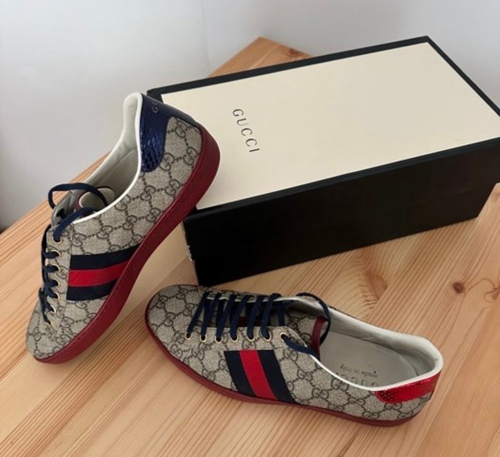 Gucci - Ace - Baskets basses - Taille : EU 42.5 #1.0