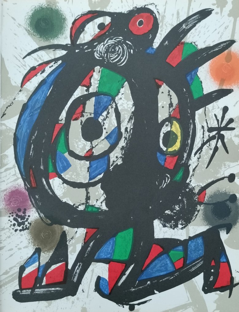 Joan Miro - Joan Miró Lithographe III. - 1977 #4.3