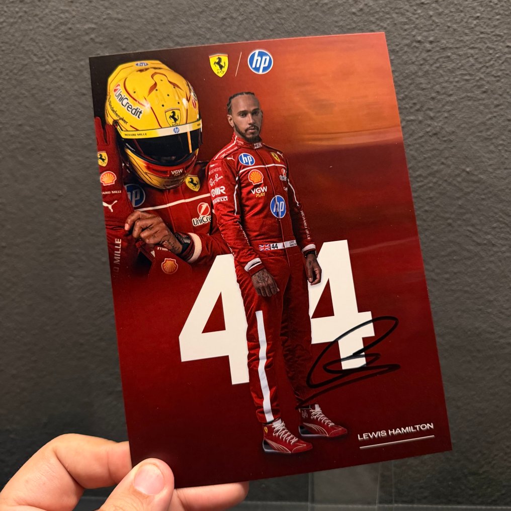 法拉利 - Formula 1 - 刘易斯·汉密尔顿 - 2025 - 粉丝卡  #4.3