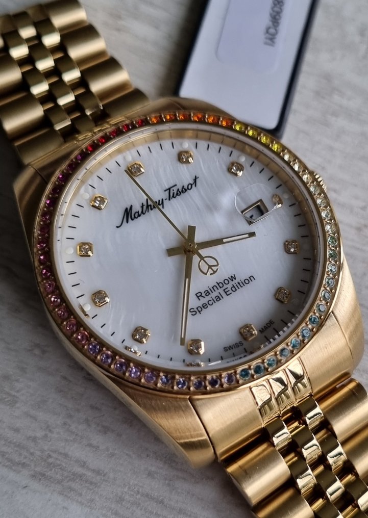 Mathey-Tissot - Rainbow 18K gold special Edition - χωρίς τιμή ασφαλείας - Άνδρες - 2020+  #1.0