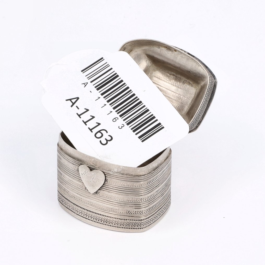 Meindert Bartels (Franeker 1838) - NO RESERVE - 洛德林盒 - .833 银 #4.3