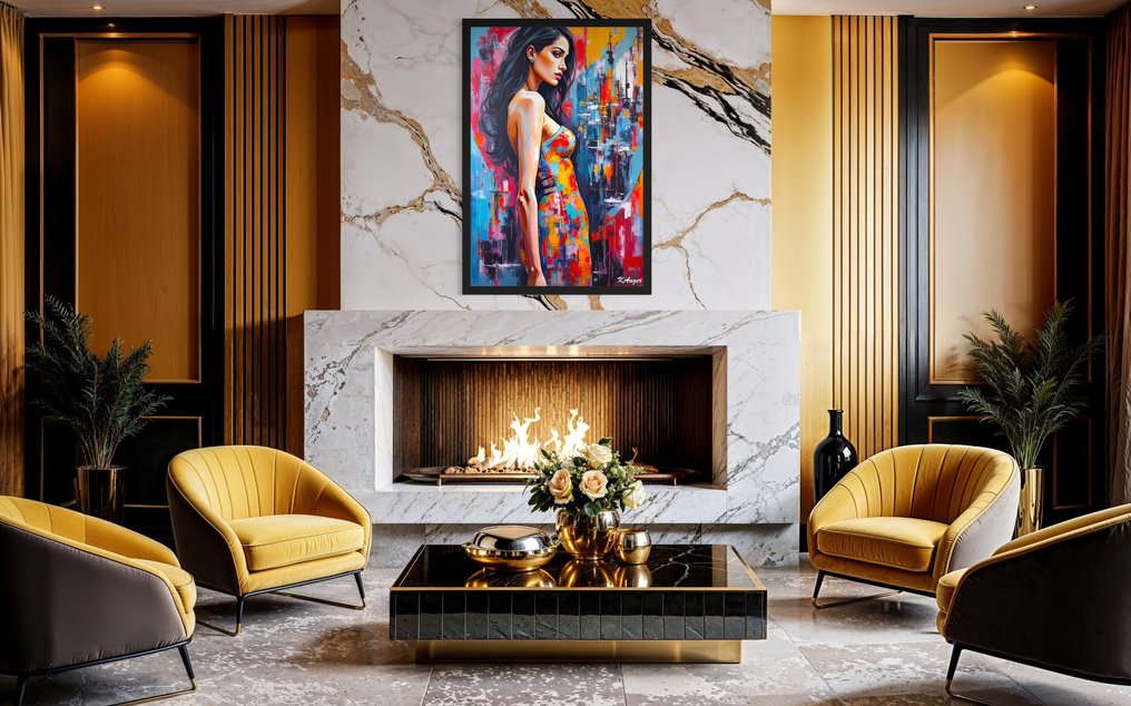 KAUGER (1972) - Louise Toile XL 1/1 #1.0