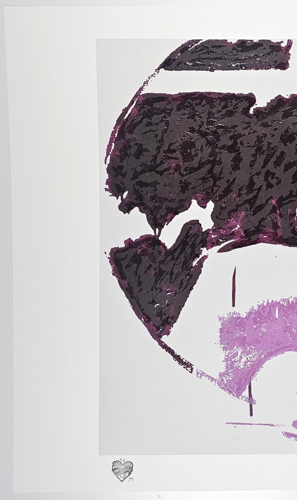 Giosetta Fioroni (1932) - Doppio Liberty Violet #3.2