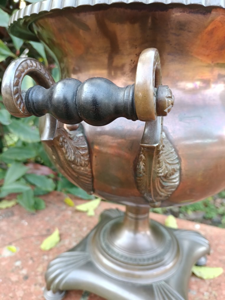 Samovar - Ottone-bronse-bein - Engelsk samovar #3.2