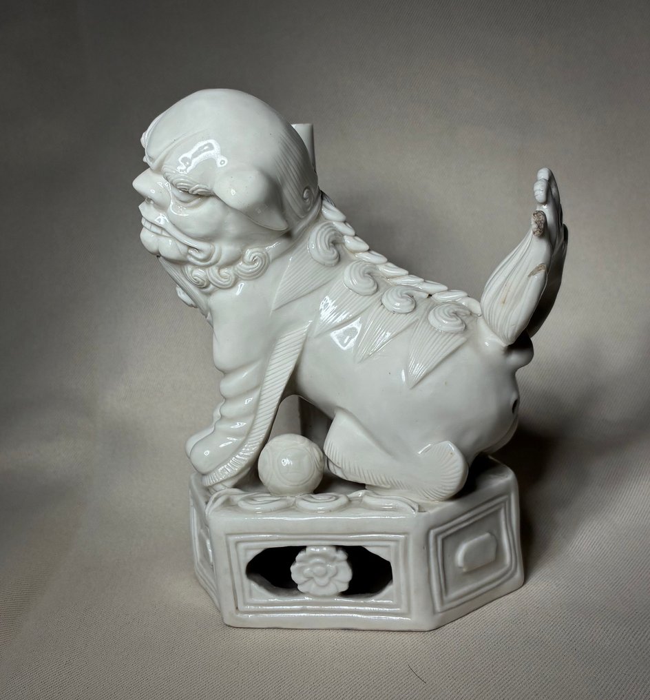 香炉 Fô狗像 - 德化白瓷（不设底价出售） - 瓷器 - 中國 - 清朝（1644-1911） #3.2