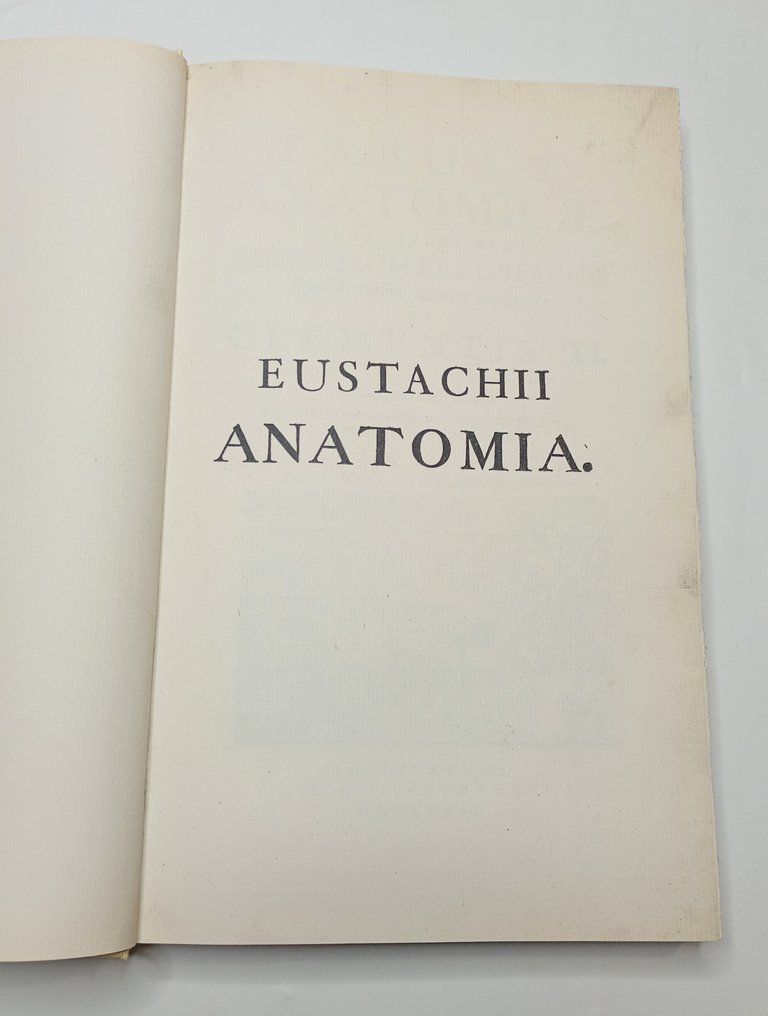 Bartholomaeus Eustachius; Giovanni Maria Lancisi (cur.) - Tabulae Anatomicae / Eustachii Anatomia - 1994 #3.2