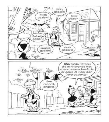 Tony Fernandez Alkuperäinen julkaistu sarjakuvasivu 1 - Donald Duck H2020-132 (2020) – Pencil Drawing - Hand Signed #2.1