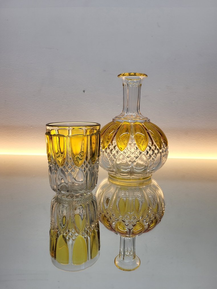 Val Saint Lambert - Charles Graffart - Decanter (2) - Vetro - Valambert #3.2