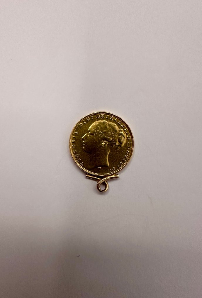 Colgante de moneda - 22 quilates Oro amarillo #4.3