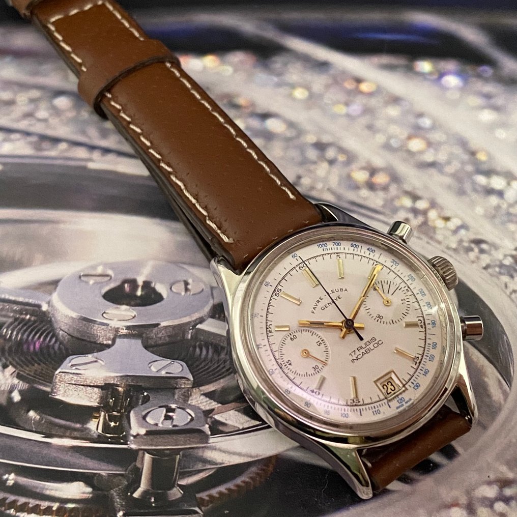 Favre-Leuba - Chronographe vintage - χωρίς τιμή ασφαλείας - Άνδρες - 1960-1969  #3.2