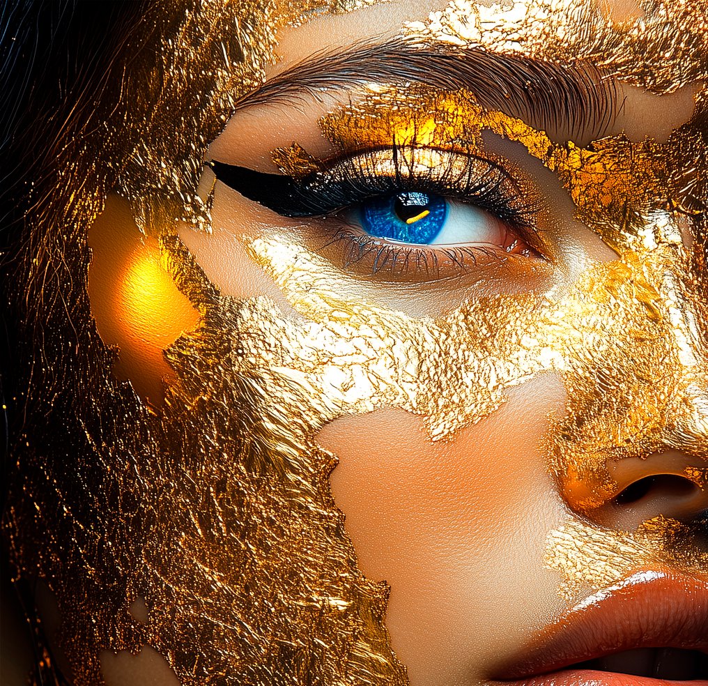 PLM-Art - Golden Eyes Woman XL #2.1