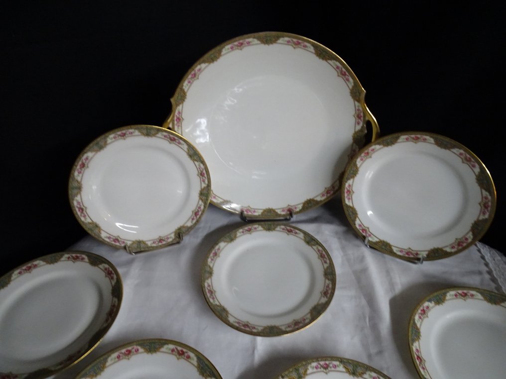 Limoges - Servizio da dessert (11) - Porcellana #1.0