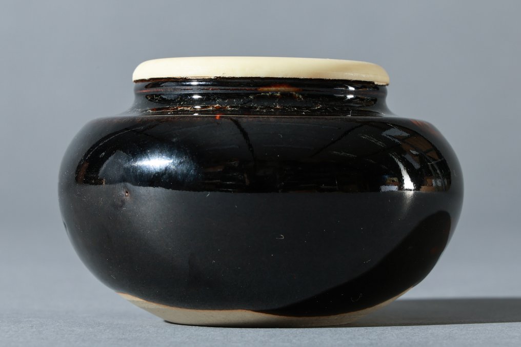 Κουτί τσαγιού - Taikai Chaire (大海茶入) από τον Oketani Teiichi (桶谷定一) - Χωρίς ελάχιστη τιμή #4.3