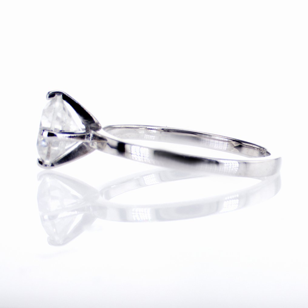 χωρίς τιμή ασφαλείας - Δαχτυλίδι αρραβώνων - 14 καράτια Λευκός χρυσός -  1.45ct. tw. Διαμάντι (Φυσικό) #2.1