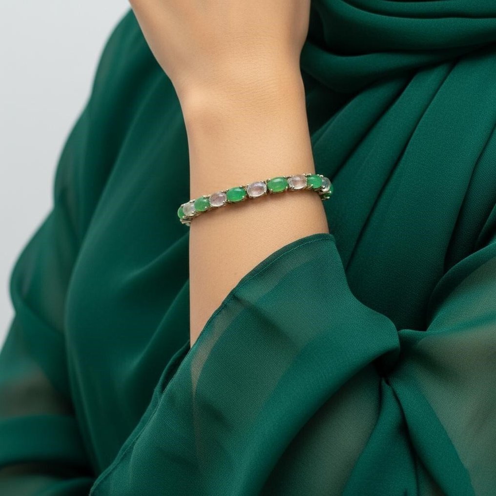 沒有保留價 - 手鈪 銀 -  23.00ct. tw. #3.2