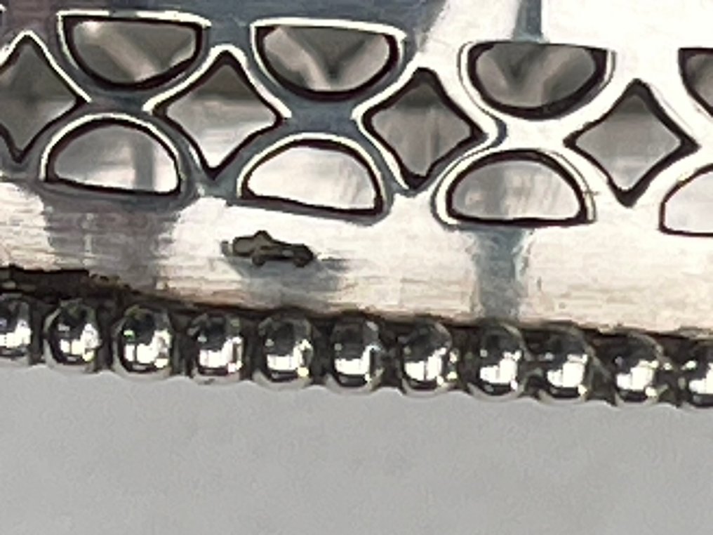 Salt båd - .833 sølv - Antik saltkar #4.3