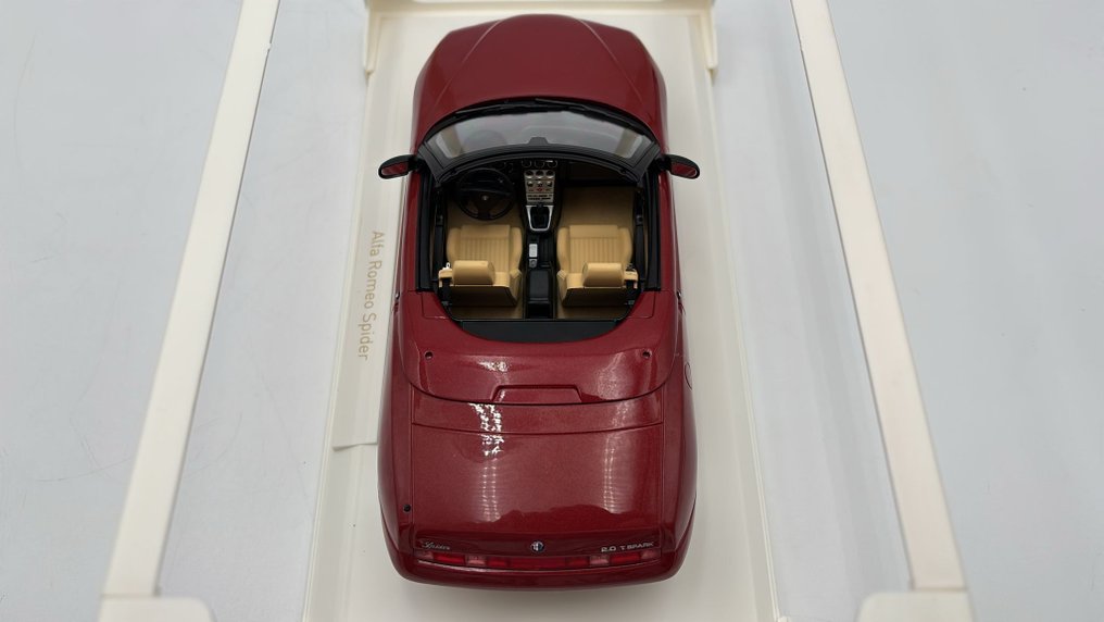 Norev 1:18 - 模型汽车 - Alfa Romeo Spider Red Metallic 1999 Proteo - (cod.C29) #4.3