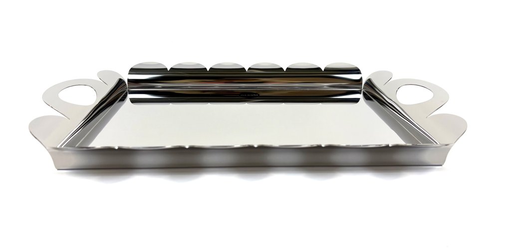 Alessi - Alessandro Mendini - Tray - "Recinto" - 18/10 stainless steel mirror polished #2.1