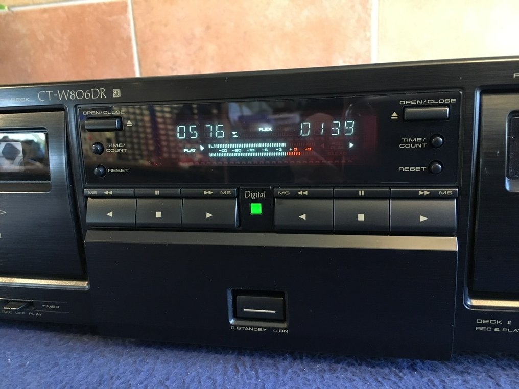 Pioneer - CT-W806DR - DAC Digital DNR - HX PRO Μείκτης ήχου κασέτας #3.2