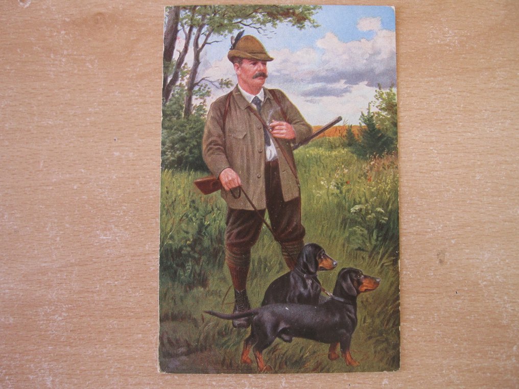 Ζώα, Jagd - Καρτ-ποστάλ (67) - 1900-1940 #1.0