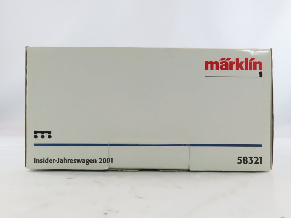 Märklin 1 - 58321 - Σετ τρένου μοντελισμού μεταφοράς εμπορευμάτων (1) - 2-τεμάχιο σετ με 2-άξονες κοντέινερ και φορτίο «Königsbacher» - DB #3.2