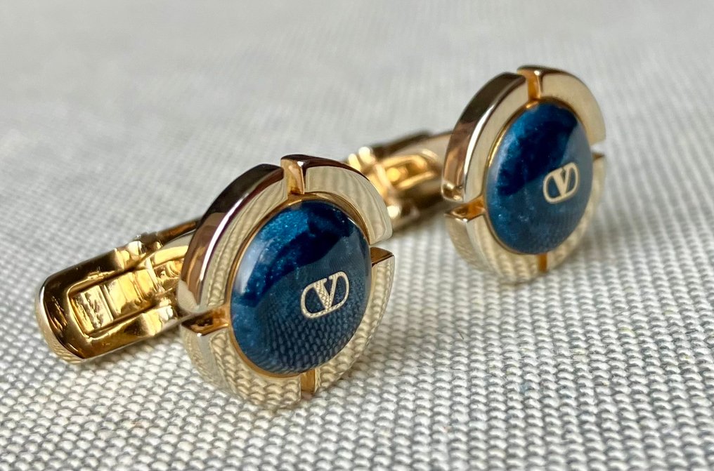 Valentino - Gullplattert - Mansjettknapper - Garavani #1.0