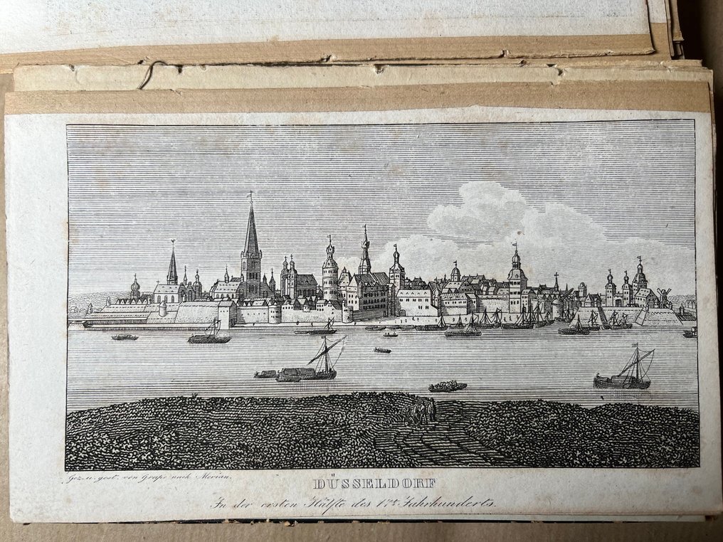 J. B.  Engelmann (1773-1844) - Der erneuerte Merian, oder Vorzeit und Gegenwart am Rhein. Fünfzig Abbildungen merkwürdiger Städte - 1826-1826 #1.0