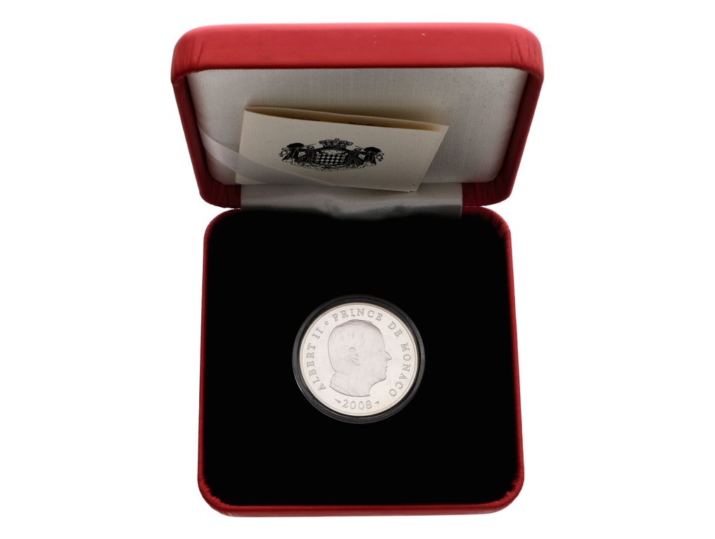 Monaco. 5 Euro 2008 "Albert II"  (Ingen mindstepris) #1.0