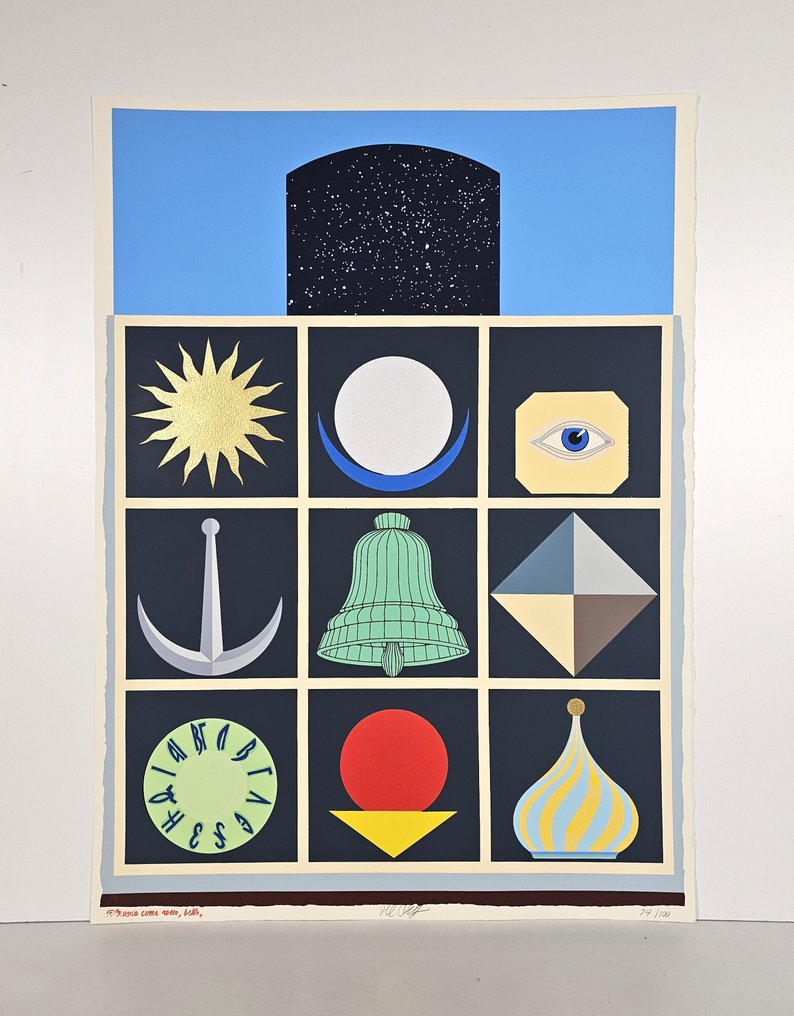 Lucio Del Pezzo (1933-2020) - Russia come Rosso, Bello #2.1