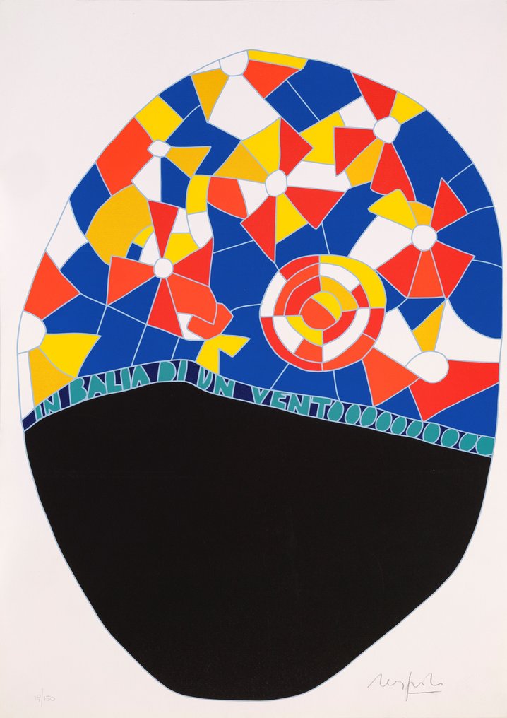 Ugo Nespolo (1941) - Untitled #1.0