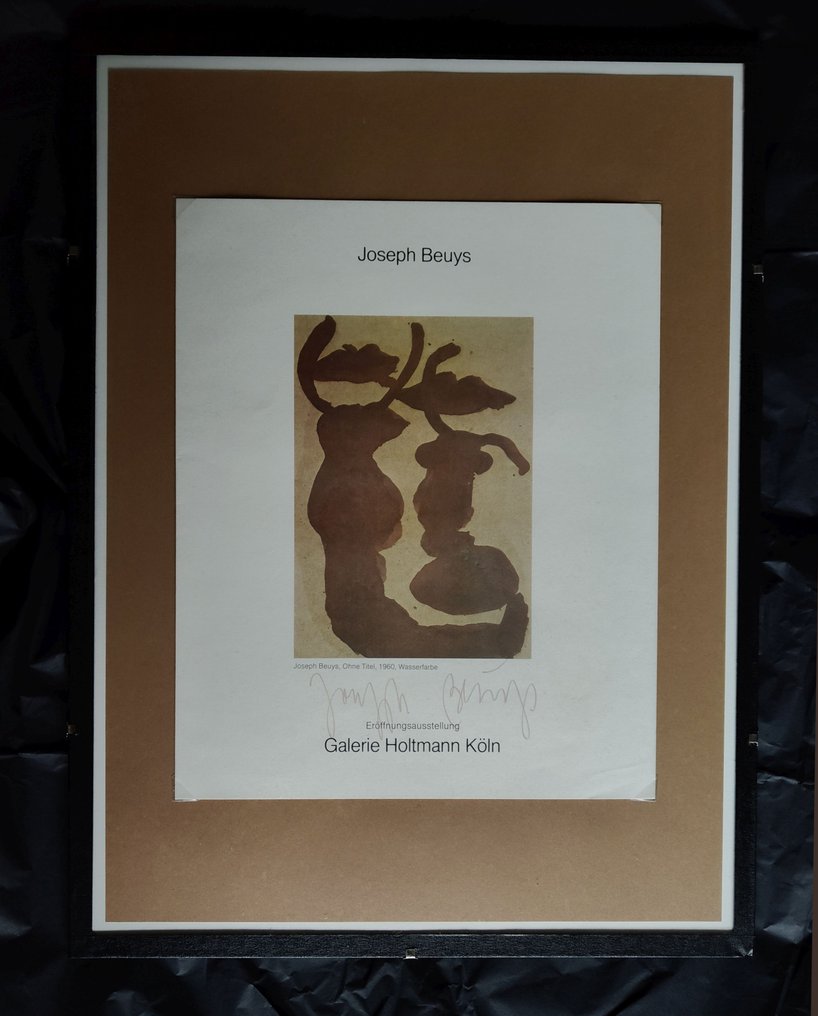 Joseph Beuys (1921-1986) - Holtmann Köln, handsigned, 1980 #1.0