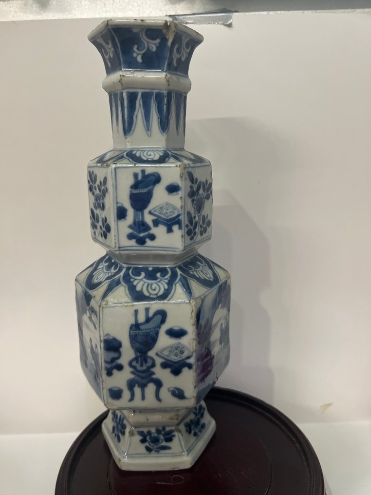 花瓶 - 瓷器 - 中國 - 清康熙（1662-1722）  (沒有保留價) #3.2