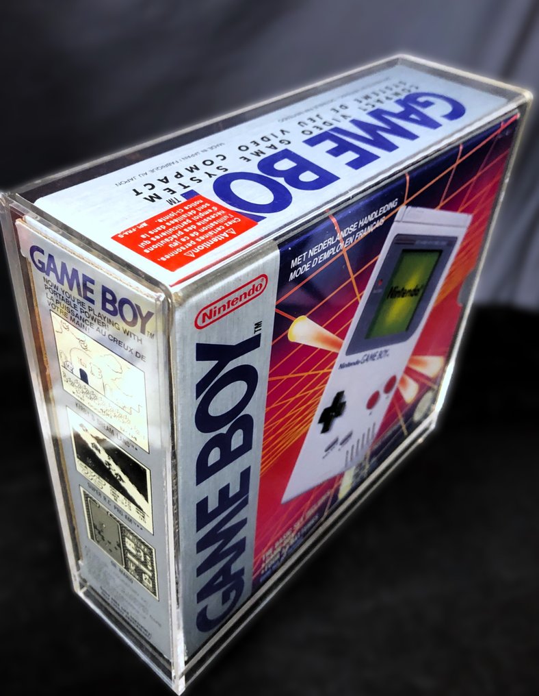 Nintendo - Gameboy Classic - "My Treasure.." GAME BOY Classic System DMG-01 "Red Strip" DMG-01 (FHA) - Κονσόλα βιντεοπαιχνιδιών - Σε ακρυλικό περίβλημα #4.3