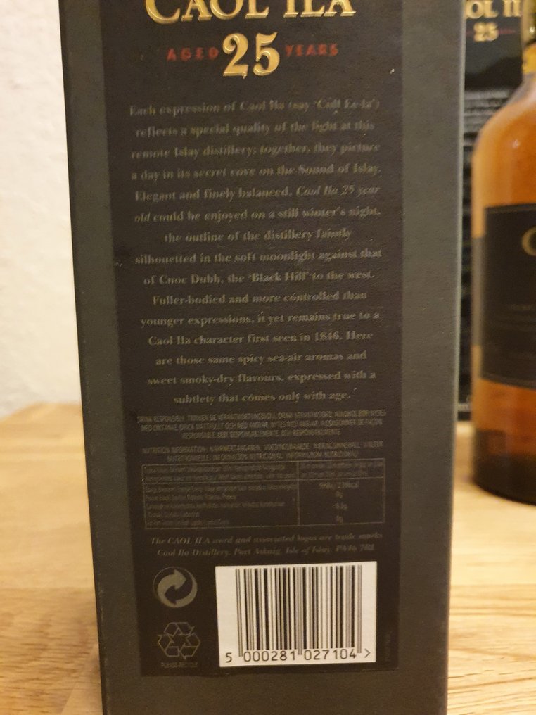 Caol Ila 25 years old  - 70cl #3.2