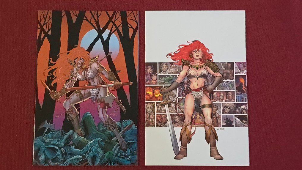 The Invincible Red Sonja #5 #10 - (Cover  Conner Ltd Virgin) - 2 Comic - Πρώτη έκδοση #1.0