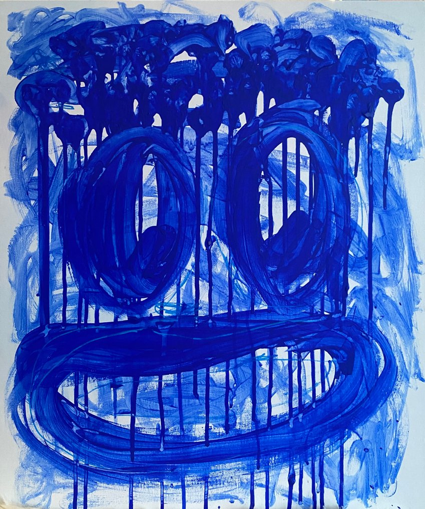 GINI MARTA - Little blue face #1.0