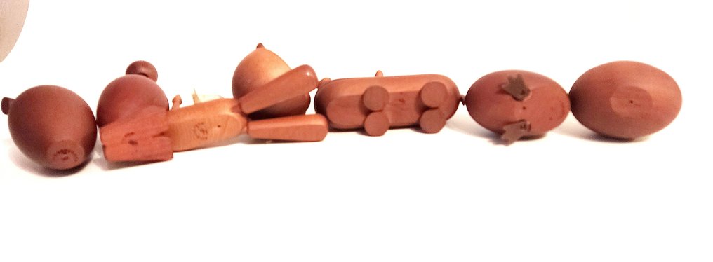 Figur - Seks vintage trædyr 'Royal Pet' #2.1